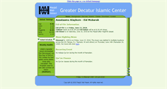 Desktop Screenshot of masjidwalihasan.org