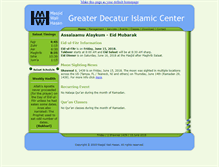 Tablet Screenshot of masjidwalihasan.org
